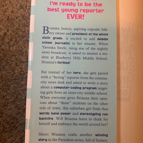 PRESIDENT OF THE WHOLE SIXTH GRADE, Sherri Winston - Picture 2 of 4